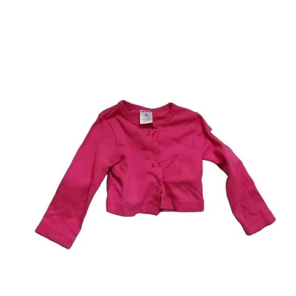 Baby Girl Sz 6M Lot of 10 Pajamas Tops Bottoms Carter's Jessica Simpson - Picture 8 of 8